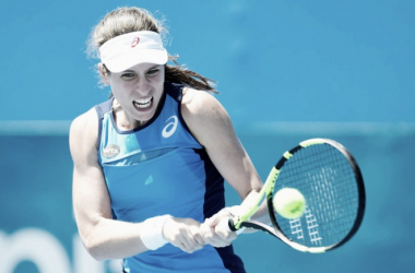 Konta accede con autoridad a los cuartos de Sidney