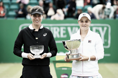 Com polêmica arbitragem brasileira, Barty supera Konta e conquista WTA de Nottingham