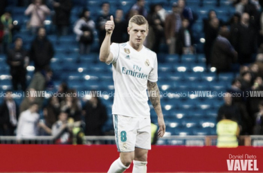 Kroos sube en la tabla de asistentes y recupera su fiabilidad