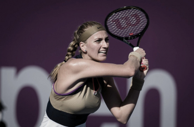 Kvitova eleva su confianza y desafía en semifinales a la intratable Pegula