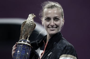 Inspiradísima Petra Kvitova, es campeona en Qatar