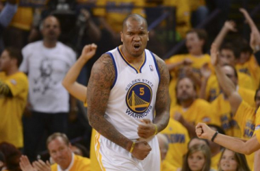 Warriors Center Marreese Speights Out One Week (Calf Strain)