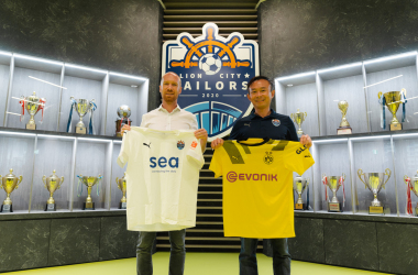 "This match will be a bit of  a step up" as Lion City Sailors take on Borussia Dortmund 