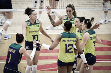 Em jogo de cinco sets, Brasil perde para a Polônia na disputa pelo bronze na VNL