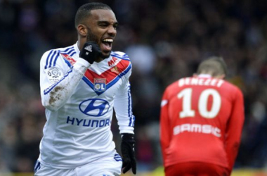 Lacazette signs new two-year deal with Lyon