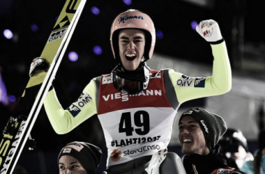 Salto con gli sci - Lahti 2017: Stefan Kraft si impone sul normal hill, Wellinger ed Eisenbichler completano il podio