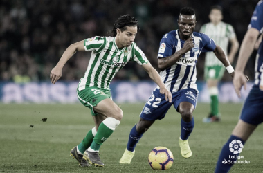 Lainez: "Estoy feliz de estar en el Betis"