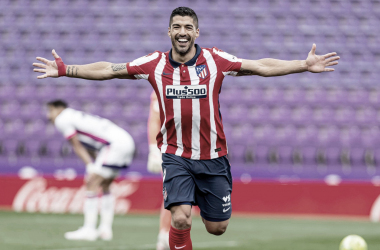 Com gol decisivo de Suárez, Atlético de Madrid vira sobre Valladolid e conquista título espanhol