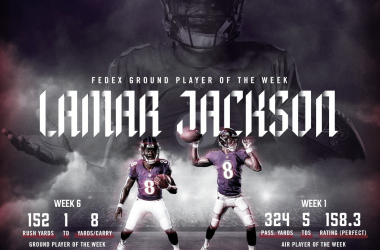 Lamar Jackson, el quarterback record de los Ravens