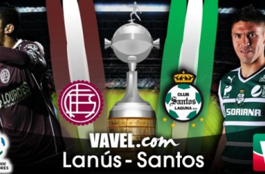 Resultado Lanús - Santos Laguna en Copa Libertadores 2014 (2-1)
