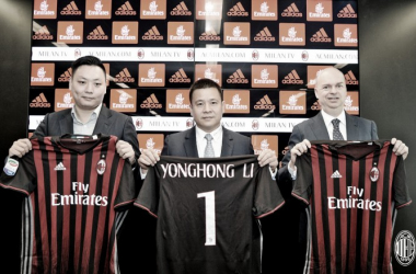 Las tres prioridades del Milan chino