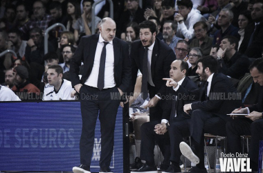 Pablo Laso: "En principio no nos planteamos fichar tras las lesiones de Felipe y Mejri"