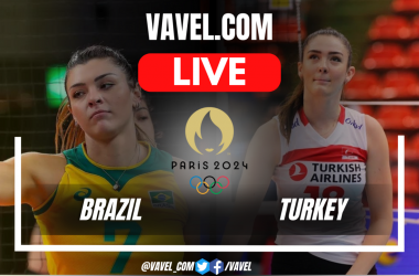 Points and Highlights for Brazil 3-1 Turkey in Women's Volleyball Bronze Medal Match in Olympic Games 2024