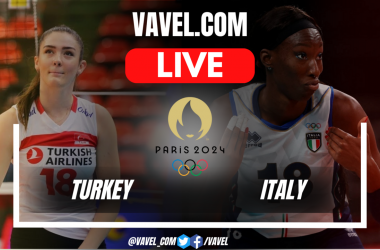 Points and Highlights for Turkey 0-3 Italy in Women's Volleyball at Olympic Games 2024