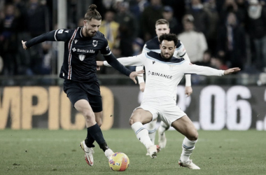 Lazio supera Sampdoria com tranquilidade e ronda vaga em competições europeias