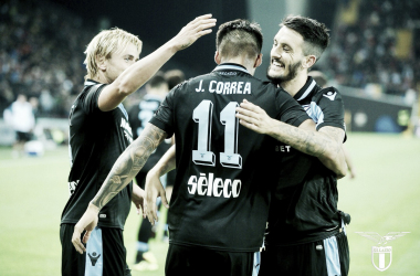 Correa se destaca, Lazio bate Udinese fora de casa e
entra no G-4 da Serie A