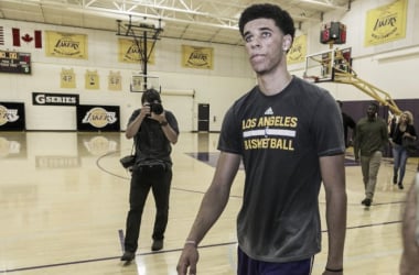 NBA Draft, Lonzo Ball freme per i Los Angeles Lakers