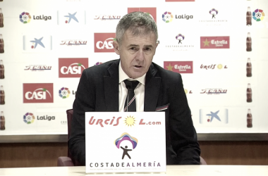 Lucas Alcaraz: "Osasuna nos ha ganado un partido de 0 - 0"