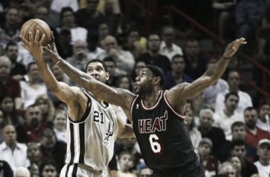 Garnett y Pierce vuelven a casa mientras Miami vence a los Spurs en la reedición de las Finales