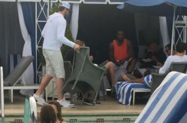 What Really Happened In The LeBron James-Kevin Love Poolside Meeting