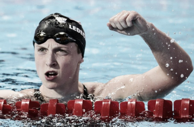 Ledecky pulveriza el récord de 1000 yardas