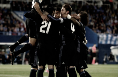 El Leganés planta cara, pero no puede con un arrollador Real Madrid