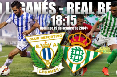 Leganés - Real Betis: a la caza del gigante en Butarque