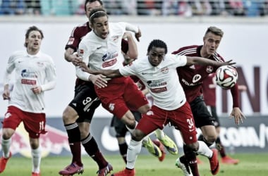 RB Leipzig 2-1 1. FC Nürnberg: Comeback win keeps up hosts&#039; feint promotion hopes