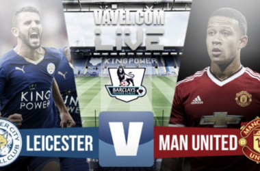 Resultado del Leicester - Manchester United de Premier League 2015 (1-1)