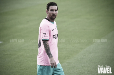 Messi iguala a Xavi y Rexach