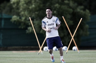 La recuperación de Messi progresa adecuadamente