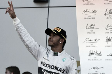 Hamilton wins again, this time in Russia