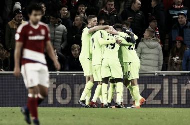 Premier League - Sané illumina, Lallana ed Origi puniscono: il Liverpool schianta il Middlesbrough (0-3)