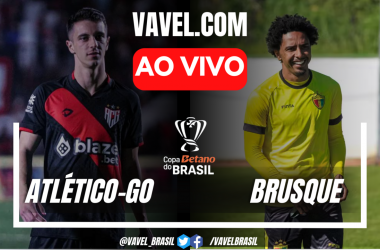 Gols e melhores momentos para Atlético-GO 4x2 Brusque pela Copa do Brasil