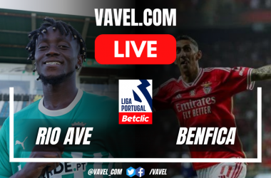 Goals and Highlights for Rio Ave 1-1 Benfica in Liga Portugal