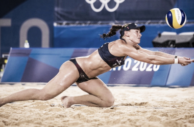 Resumen Estados Unidos 2-0 España en Vóley playa femenino en Tokyo 2020&nbsp;