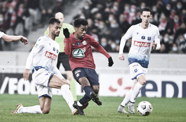 Lille vence Auxerre e se classifica na Copa da França