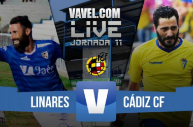 Resultado Linares - Cádiz en Segunda División B 2015 (0-1)