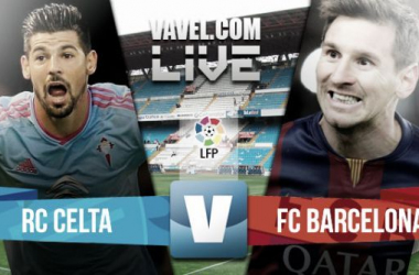 Resultado del Celta de Vigo - Barcelona en Liga BBVA 2015 (4-1)