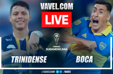 Sportivo Trinidense vs Boca LIVE Score, halftime(1-0)