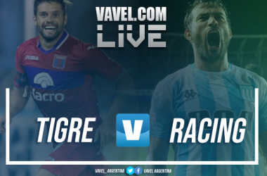 Resumen Tigre (1) vs Racing (1) por la SuperLiga Argentina
