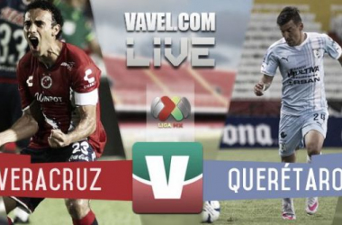 Resultado Veracruz - Querétaro Liga MX 2015 (2-2)