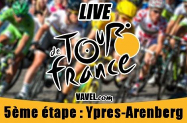 Live Tour de France 2014, la 5ème étape (Ypres - Arenberg) en direct
