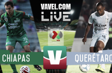 Resultado Jaguares Chiapas - Querétaro en  Liga MX 2015 (0-0)