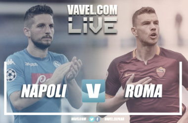 Risultato Napoli - Roma in diretta, LIVE Serie A 2017/18 - Insigne, Under, Dzeko (2), Mertens! (2-4)