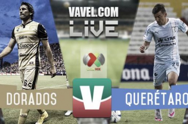Resultado Dorados - Gallos Blancos Querétaro en Liga MX 2015 (1-1)