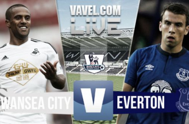 Score match Swansea City - Everton (1-1)