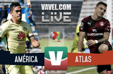 Resultado América - Atlas en Liga MX 2015(1-3)