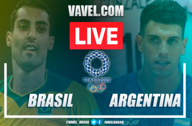 Brazil vs Argentina Live Score Updates in Olympics Men Volley