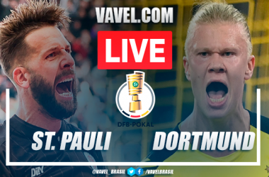 Gols e melhores momentos St. Pauli x Borussia Dortmund pela DFB Pokal (2-1)